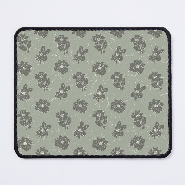 Item preview, Dark green Dahlias on a green background with texture designed and sold by BrittDDesigns.