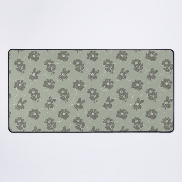 Item preview, Dark green Dahlias on a green background with texture designed and sold by BrittDDesigns.