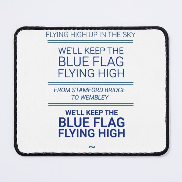 Item preview, KEEP THE BLUE FLAG FLYING HIGN designed and sold by DesignAndTales.