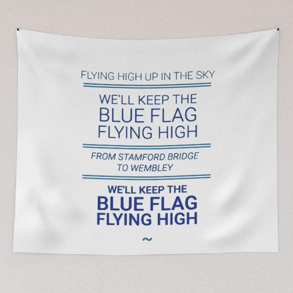 Item preview, KEEP THE BLUE FLAG FLYING HIGN designed and sold by DesignAndTales.