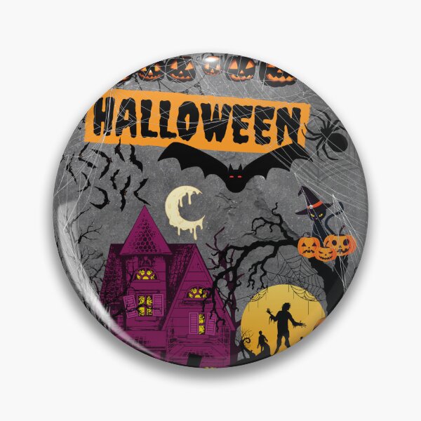 Item preview, scary halloween night with pumpkin designed and sold by mirdayn.