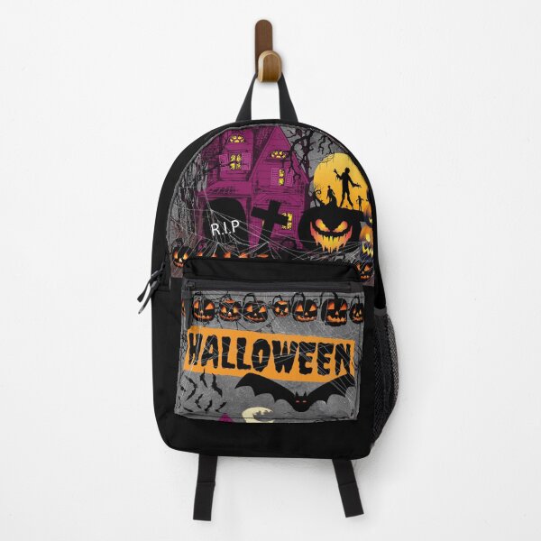 Item preview, scary halloween night with pumpkin designed and sold by mirdayn.