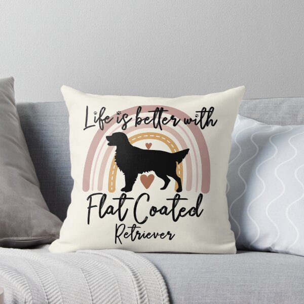Item preview, Flat Coated Retriever Dog Rainbow Aesthetic Boho designed and sold by rafaeltto.