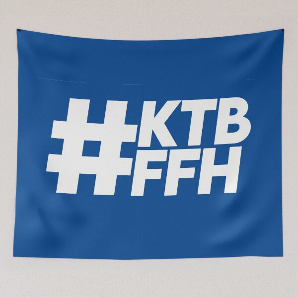 Item preview, KEEP THE BLUE FLAG FLYING HIGN designed and sold by DesignAndTales.