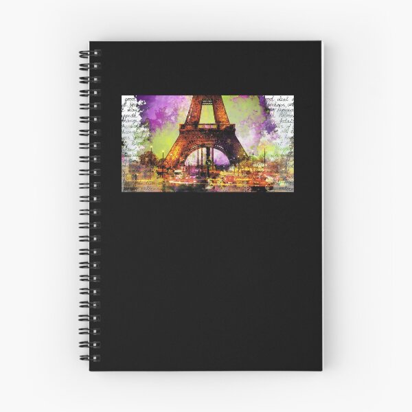 Item preview, Paris Eiffel Tower / Eiffelturm - Art Book Painting designed and sold by STYLESYNDIKAT.