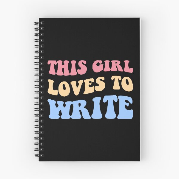 Item preview, This Girl Loves To Write I designed and sold by Lemon Pepper.
