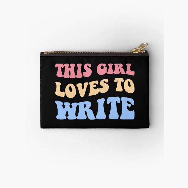 Item preview, This Girl Loves To Write I designed and sold by Lemon Pepper.