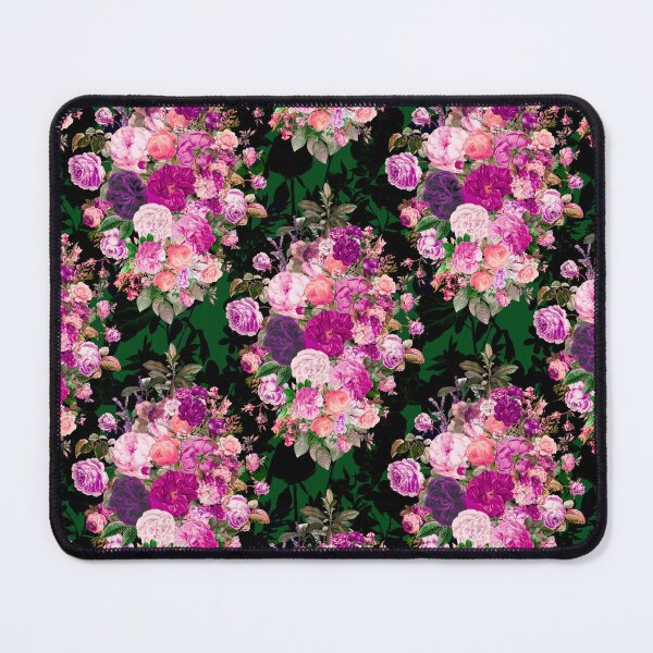 Item preview, Flowers in a diamond floral pattern, decorative pattern, modern design, flowers repeat pattern, Dark green floral designed and sold by ZeinabTaha.
