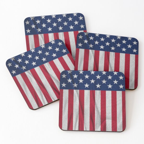 Item preview, Vertical american flag designed and sold by Zip-Zup.