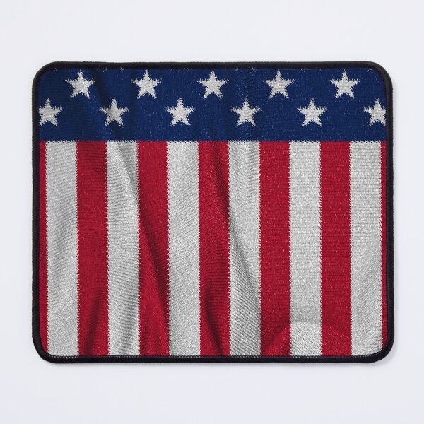 Aperçu de l'œuvre Drapeau américain vertical créée et vendue par Zip-Zup.