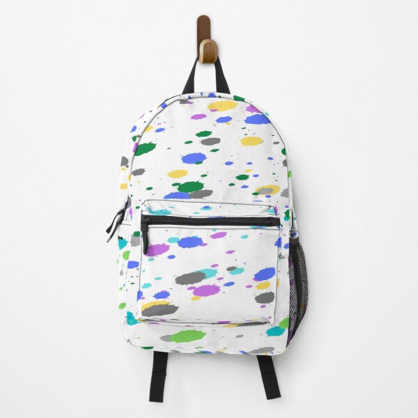 Item preview, Colored paint dots on white designed and sold by calibrit.