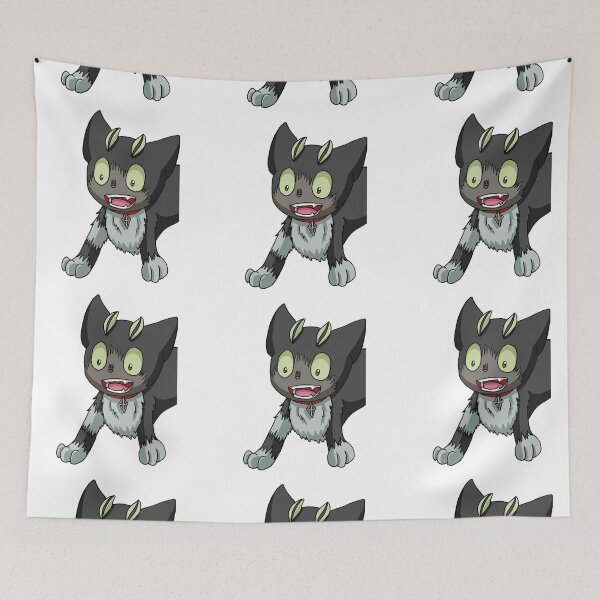 Item preview, Blue Exorcist Kuro Sticker designed and sold by H0llyDays.