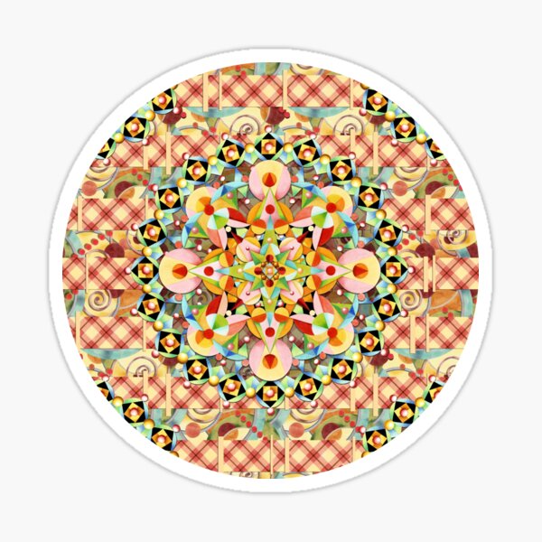 Bijoux Carousel Mandalas Sticker