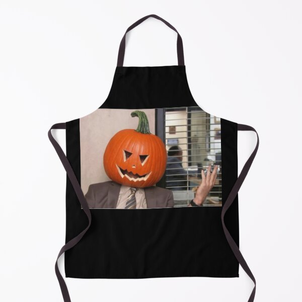 Item preview, Halloween-Dwight---Funny-Dwight-Schrute-With-Pumpkin-Essential-T-Shirt designed and sold by JessicaFaulk6.