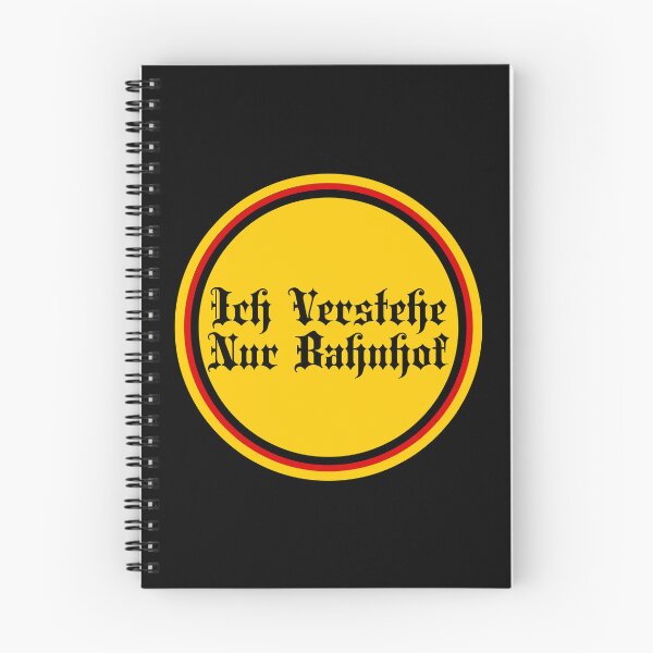 Item preview, Ich Verstehe Nur Bahnhof - I Only Understand Train Station - German Sayings designed and sold by JourneyCreative.