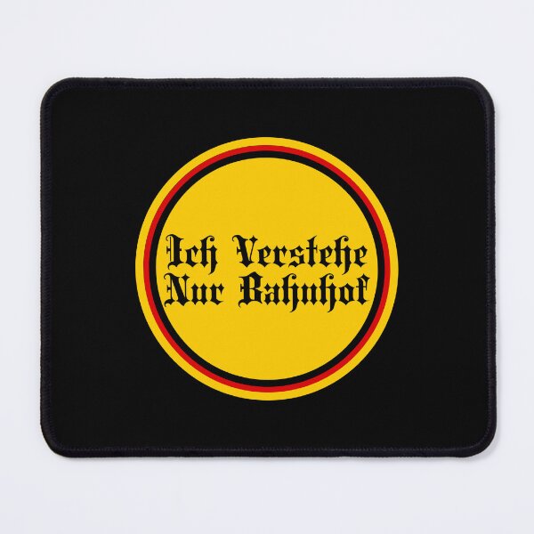 Item preview, Ich Verstehe Nur Bahnhof - I Only Understand Train Station - German Sayings designed and sold by JourneyCreative.