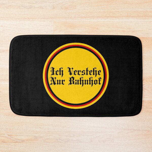 Item preview, Ich Verstehe Nur Bahnhof - I Only Understand Train Station - German Sayings designed and sold by JourneyCreative.