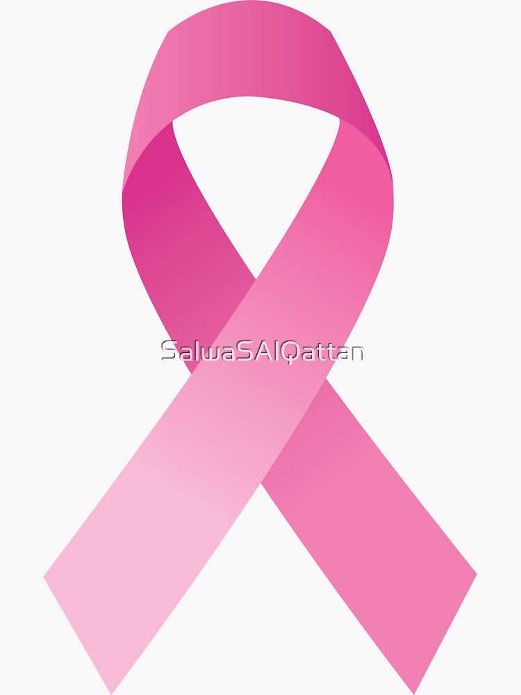 Law Enforcement Police Pink Ribbon Cure Breast Cancer Awareness Decal Sticker 