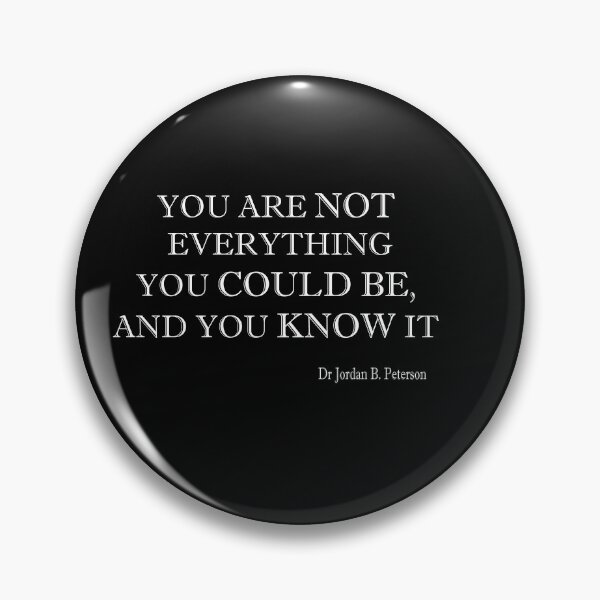 Item preview,  Jordan Peterson Quote designed and sold by Lowgik.