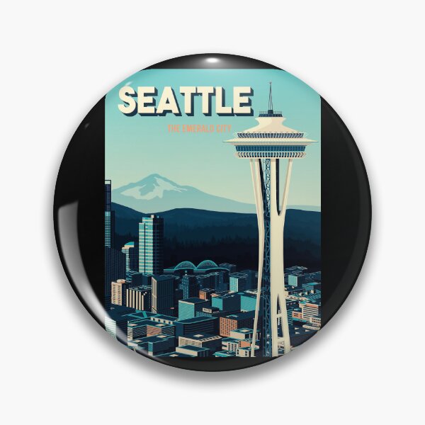 Item preview, Seattle The Emerald City designed and sold by joelcleggk10.