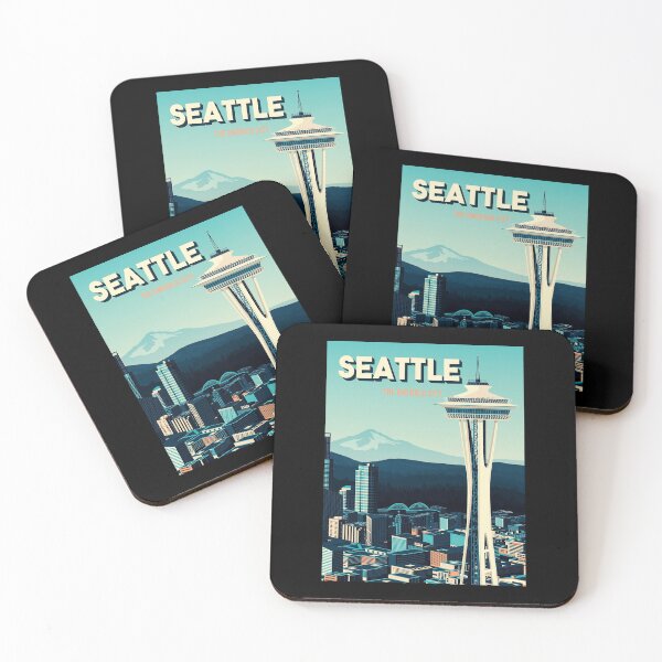 Item preview, Seattle The Emerald City designed and sold by joelcleggk10.