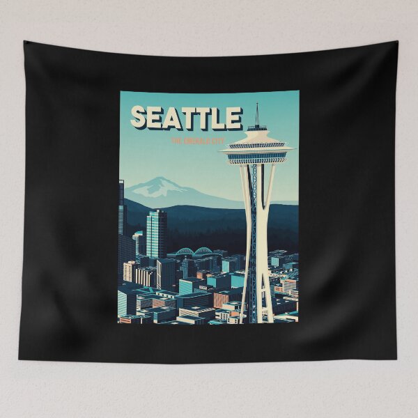 Item preview, Seattle The Emerald City designed and sold by joelcleggk10.