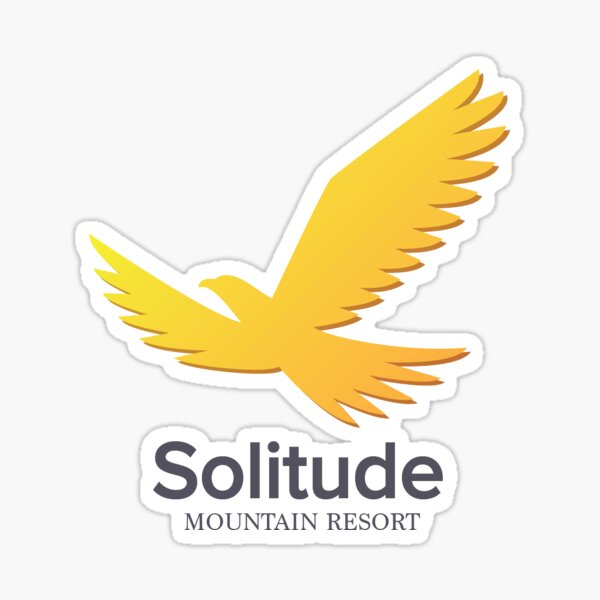 solitude mountain resort Sticker