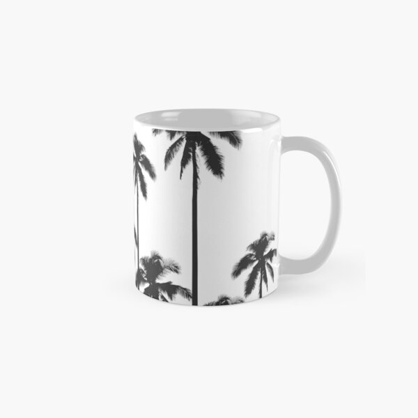 Item preview, Black and White Exotic Tropical Palm Trees designed and sold by Blkstrawberry.