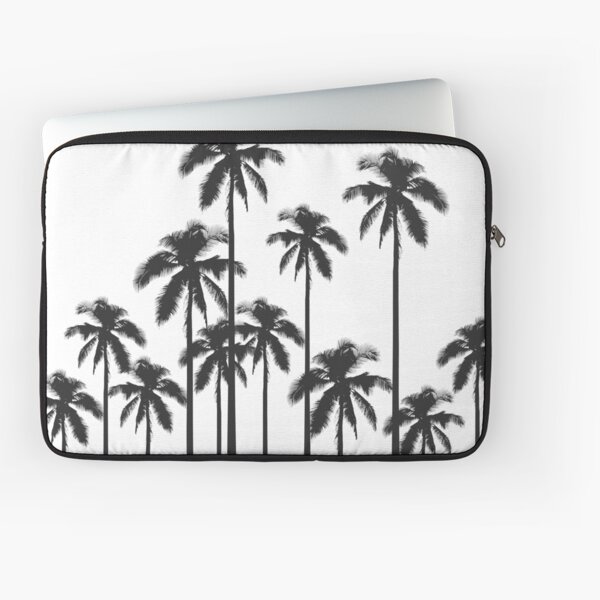 Item preview, Black and White Exotic Tropical Palm Trees designed and sold by Blkstrawberry.