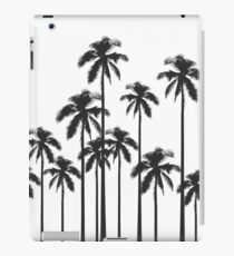 Black and White Exotic Tropical Palm Trees iPad Case/Skin