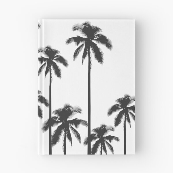 Item preview, Black and White Exotic Tropical Palm Trees designed and sold by Blkstrawberry.
