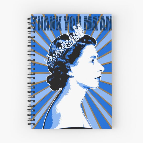 Item preview, Thank You Ma'am - Blue designed and sold by Gary Hogben.