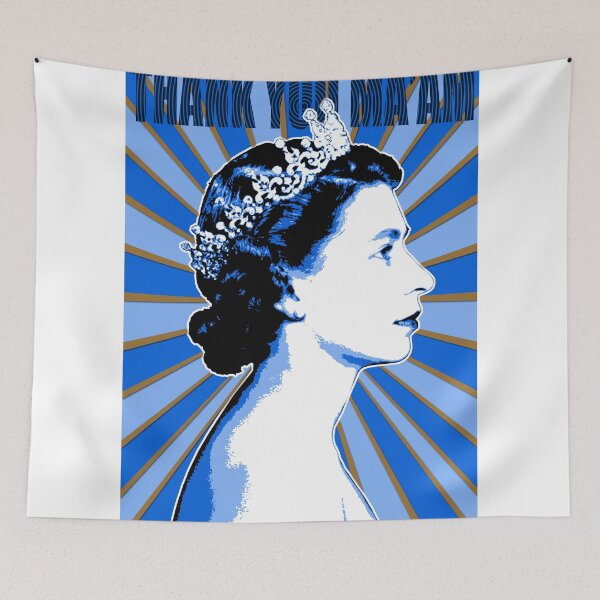 Item preview, Thank You Ma'am - Blue designed and sold by Gary Hogben.