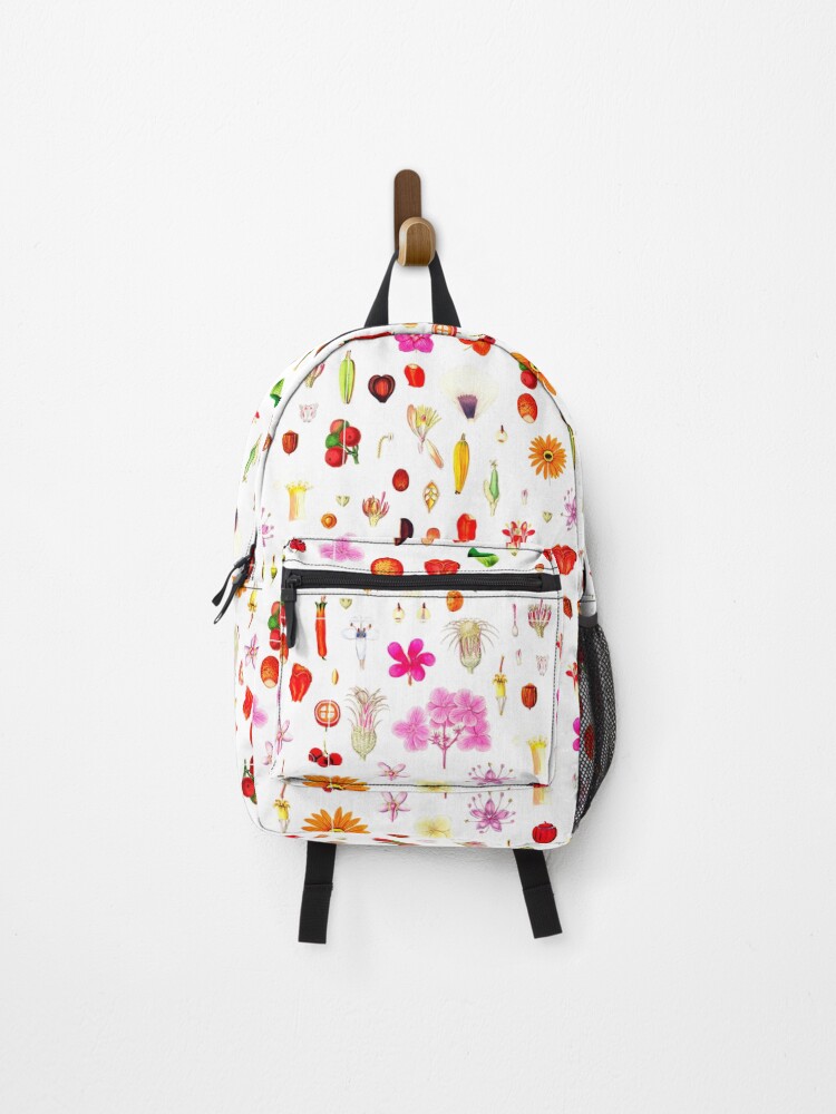 Thumbnail 1 of 3, Backpack, Flower Pattern  designed and sold by BethLeo.