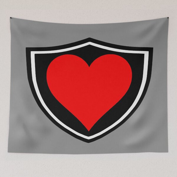 Item preview, Super Heart, Closed Heart With Shield designed and sold by Mr-true-design.