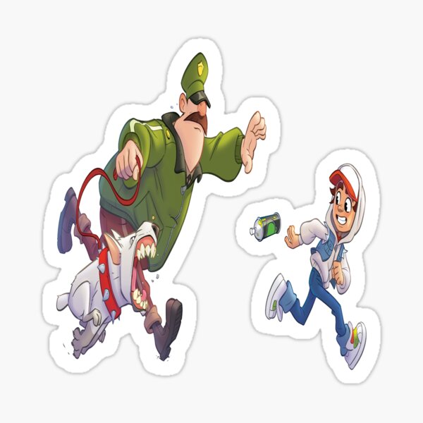 Subway Surf Stickers for Sale