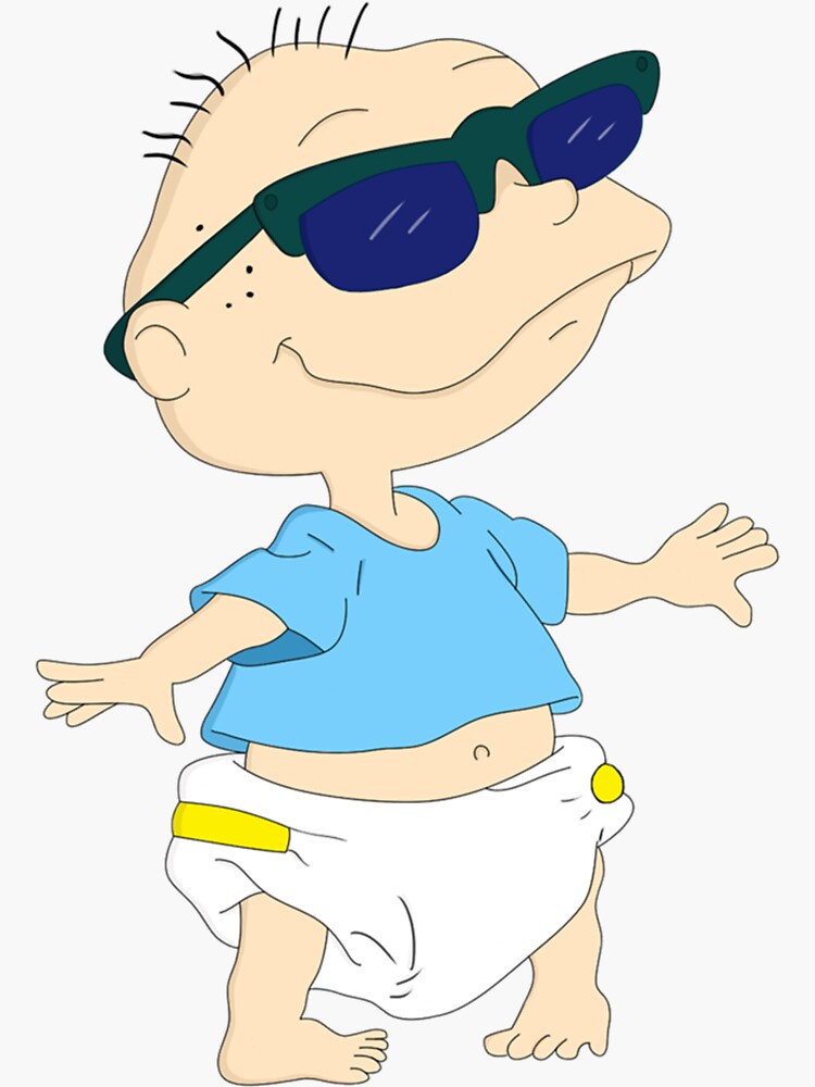 Tommy Pickles Sticker For Sale By Calliopedollfac Redbubble 7535