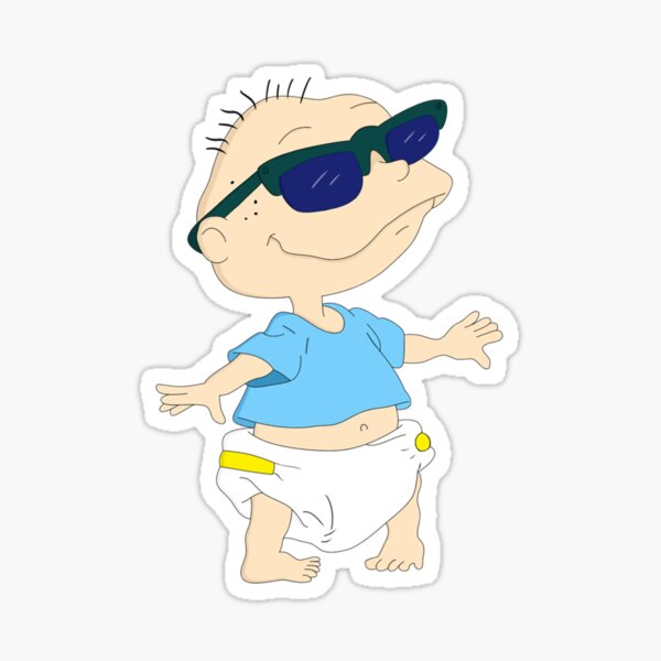 Tommy Pickles Sticker For Sale By Calliopedollfac Redbubble 8185