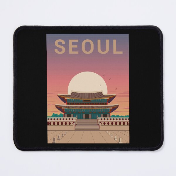 Item preview, Seoul South Korea Art Freehand designed and sold by joelcleggk10.