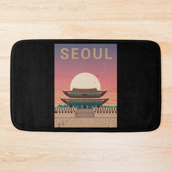 Item preview, Seoul South Korea Art Freehand designed and sold by joelcleggk10.