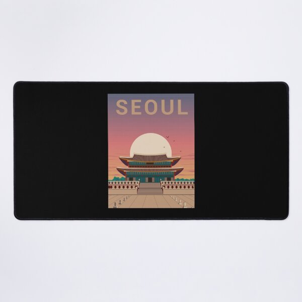 Item preview, Seoul South Korea Art Freehand designed and sold by joelcleggk10.