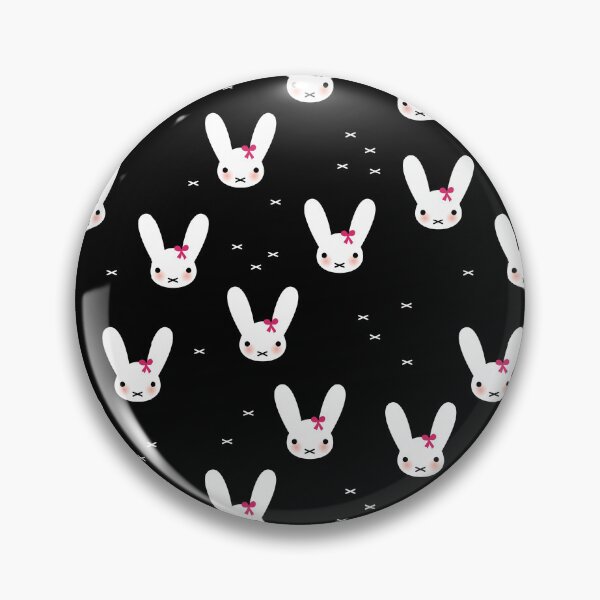 Item preview, Bunny Bow - Black designed and sold by Rainbows Galore.