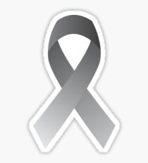 Grey Awareness Sticker