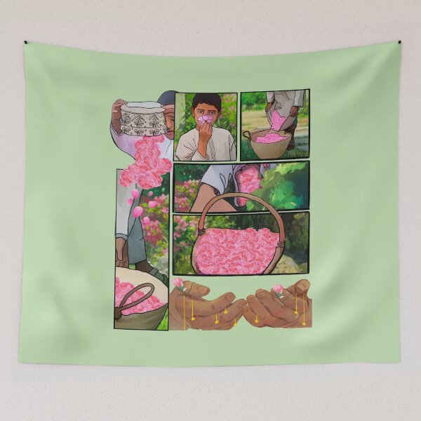 Item preview, The Roses of Jabal Al Akdar- ورد الجبل designed and sold by Ibaa Al Rawahi.
