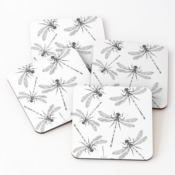 Item preview, many beautiful dragonflies drawing designed and sold by FONESAY.