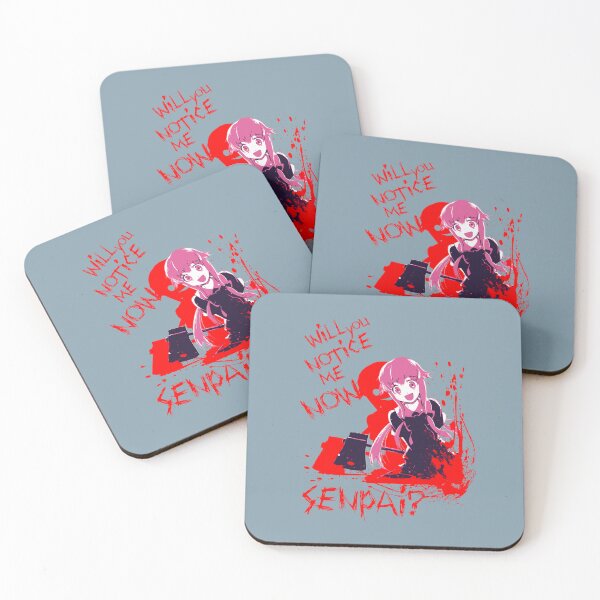 Item preview, Will You Notice Me Now Senpai? - Gasai Yuno designed and sold by SagGason.