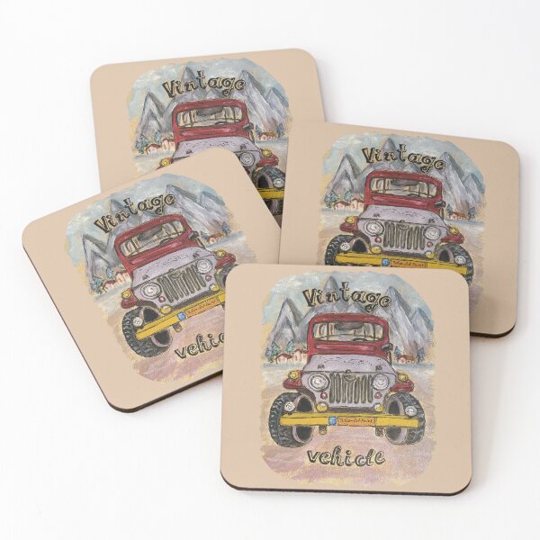Artikelvorschau, Oldtimer entworfen und verkauft von Julia's Print Studio .