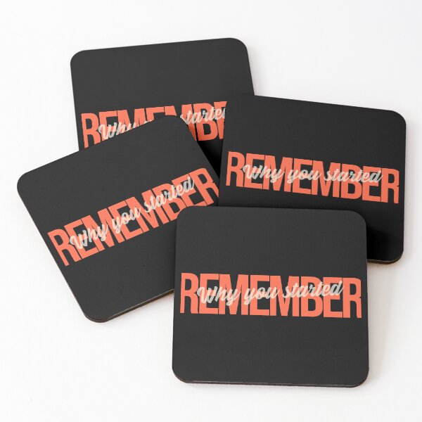 Item preview, Remember Why You Started designed and sold by LKDesigns24.