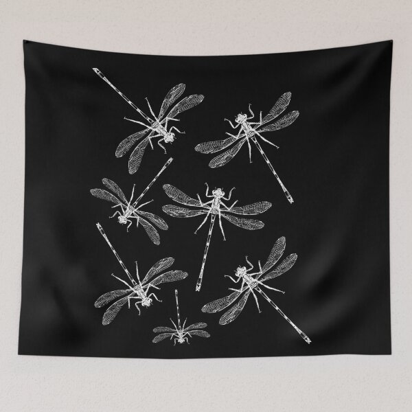 Item preview, super many beautiful dragonflies drawing designed and sold by FONESAY.
