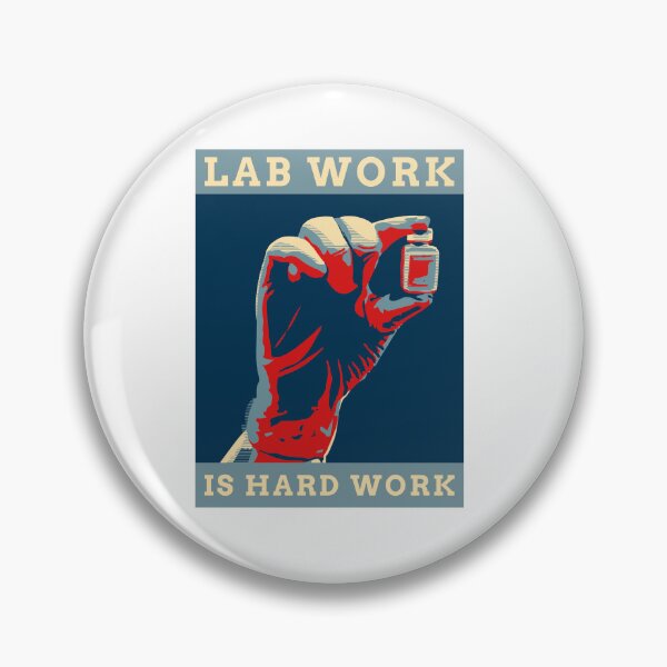 Item preview, LAB WORK IS HARD WORK designed and sold by GoaTees23.